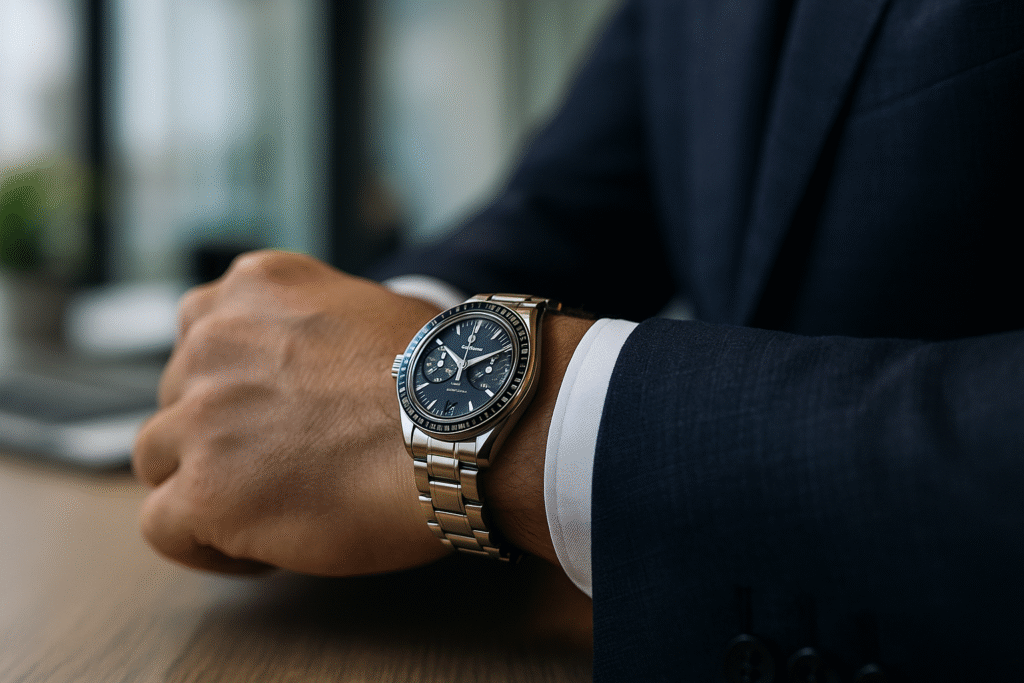スピードマスター38mm 男性が着けても小さいと感じるケースはある?