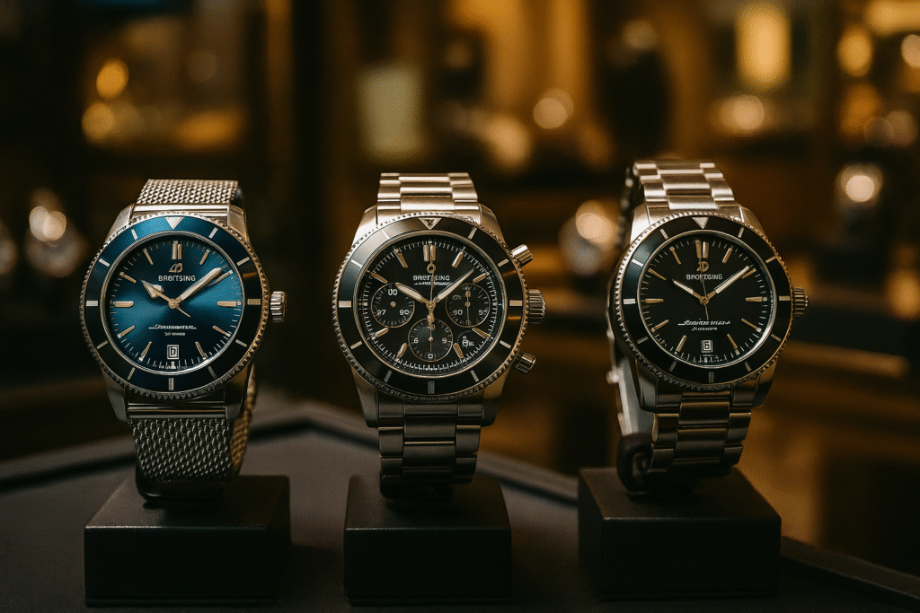 ブライトリング　WATCH COMPANY／ALLU WATCH REPAIR／リペスタなど全国対応店の比較