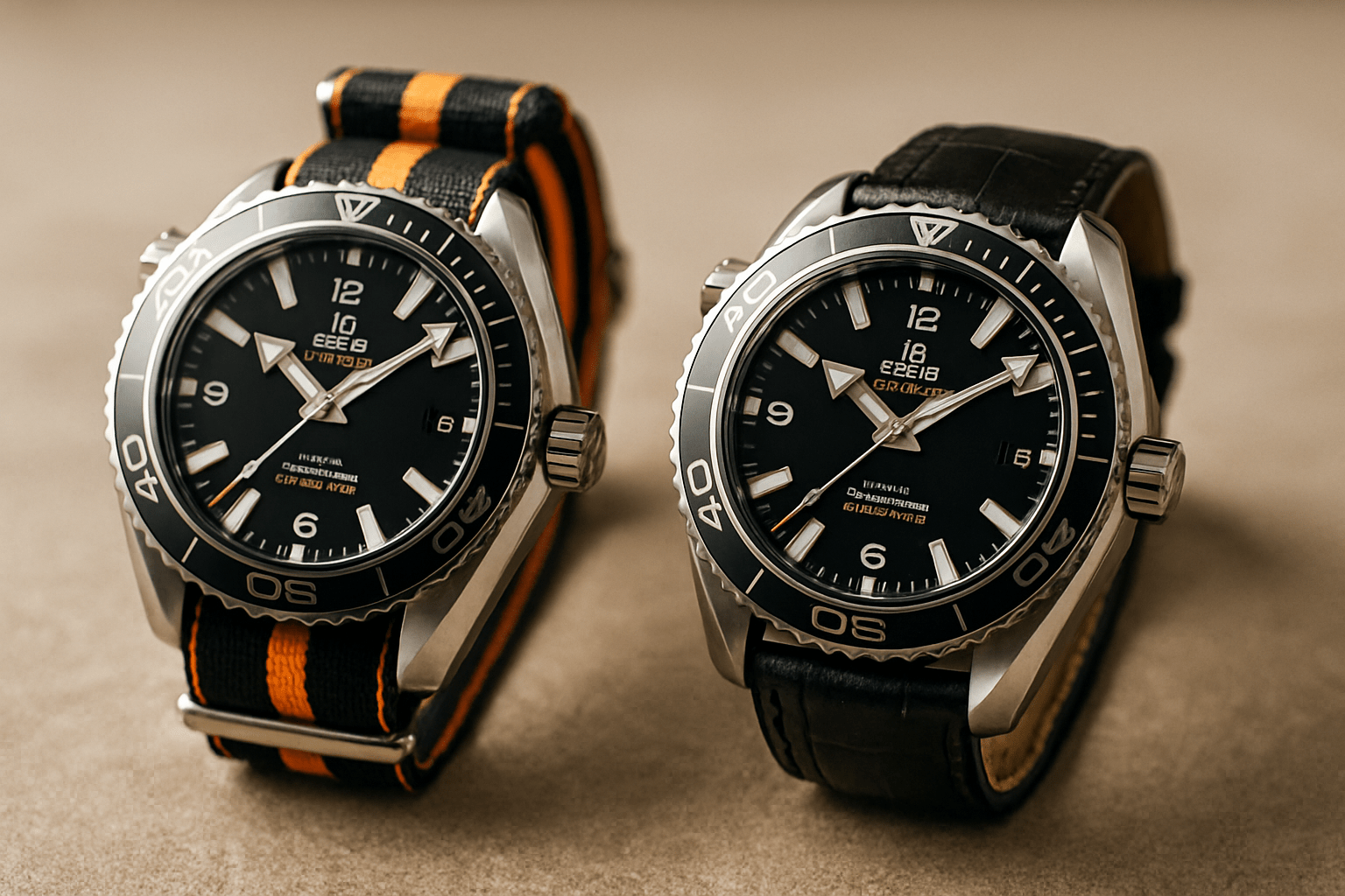 プラネットオーシャンをもっと楽しむ：NATOベルト＆革ベルト交換